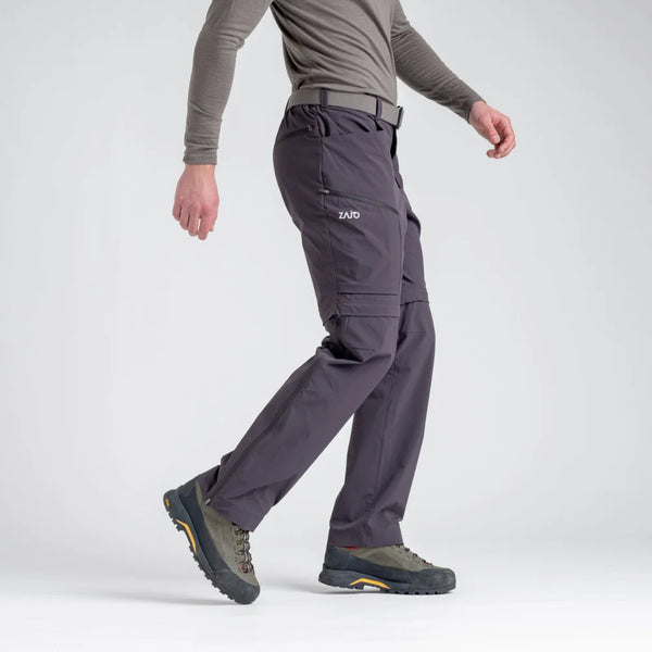 Pado Men's Zip-Off Pants — Espresso