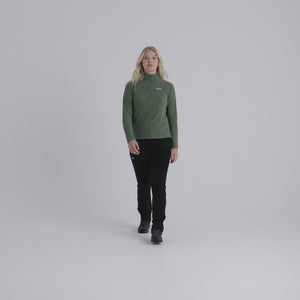 Auro Women's Fleece Zip Top — Lila Haze