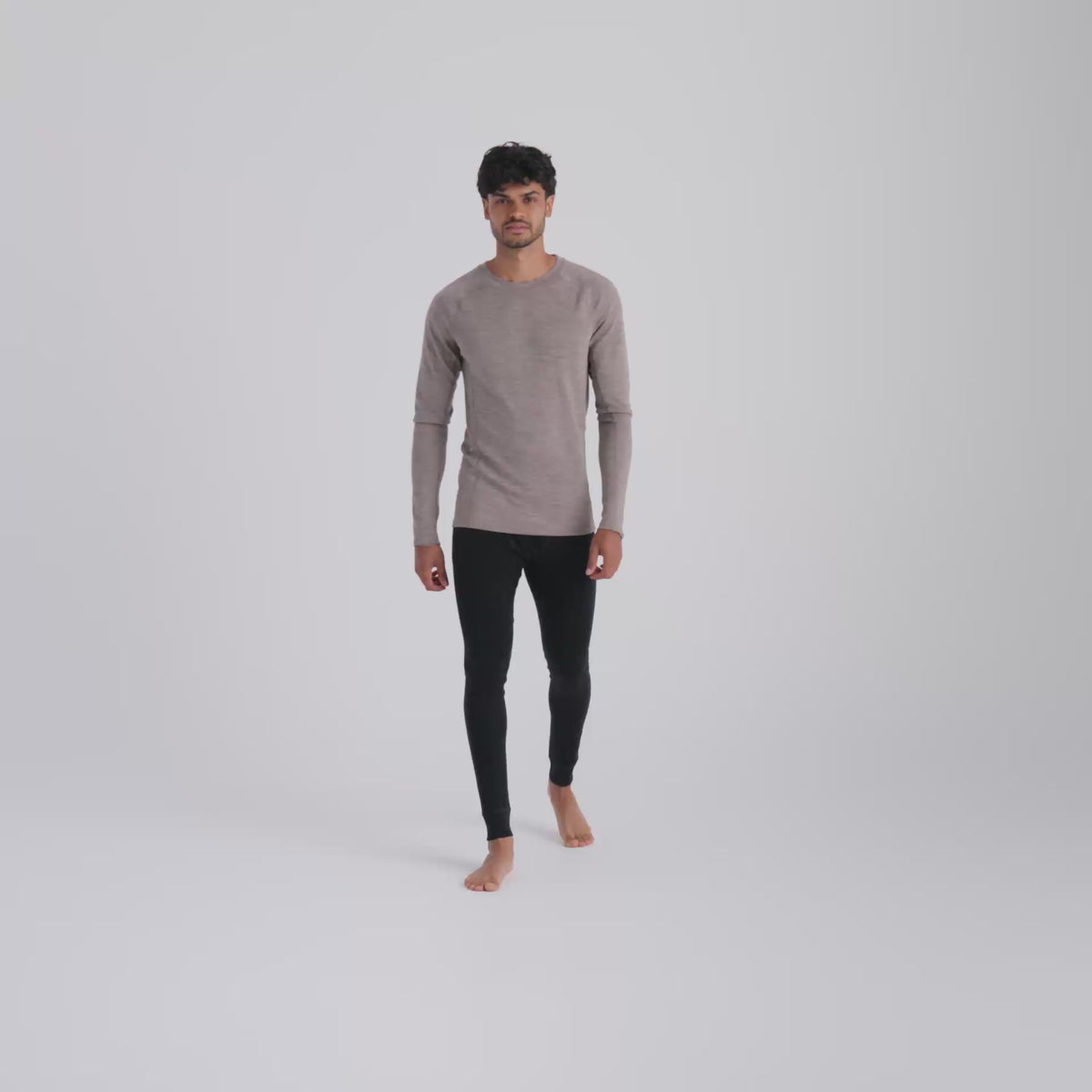 Hejma Men's Merino Longsleeve — Blue