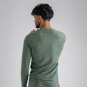 Senti, maglia a maniche lunghe in lana merino da uomo, colore Amber Gold