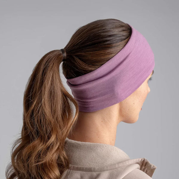 Senti, fascia in lana merino, colore Grey Navy