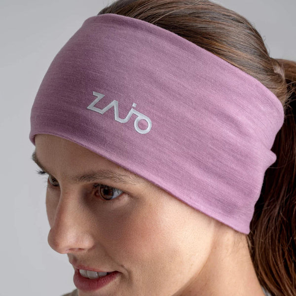 Senti, fascia in lana merino, colore Purple