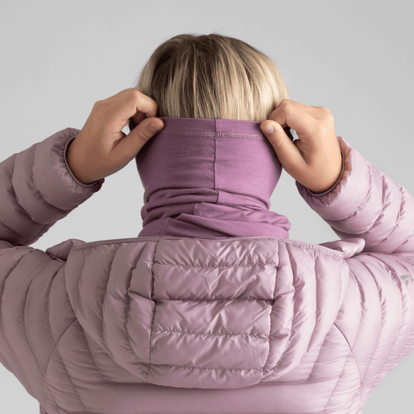 Senti Merino Neckwarmer — Lila Haze