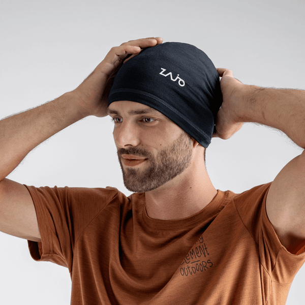 Senti Merino Neckwarmer — Black Olive